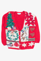 Red Ugly Christmas Cardigan 53632