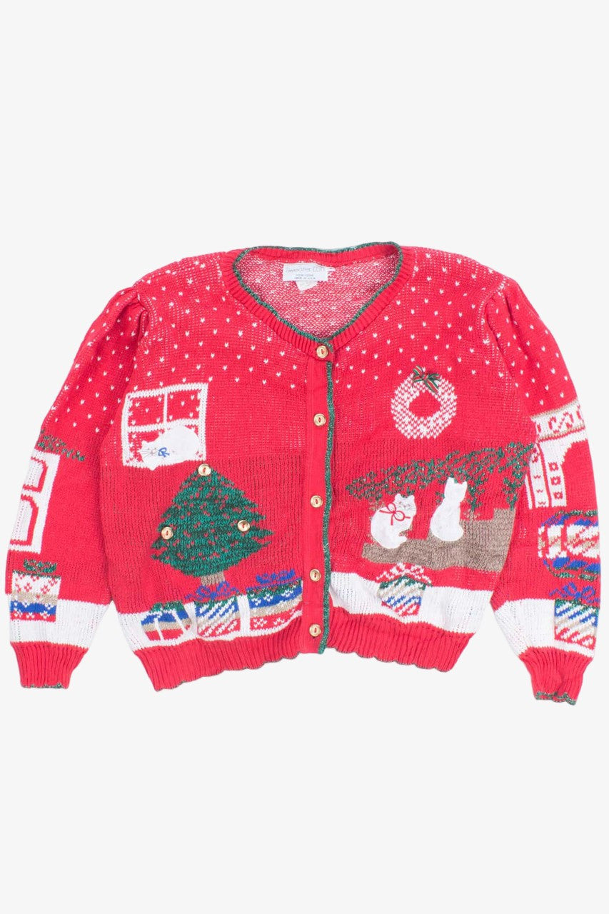 Red Ugly Christmas Cardigan 53639