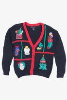 Black Ugly Christmas Cardigan 53651