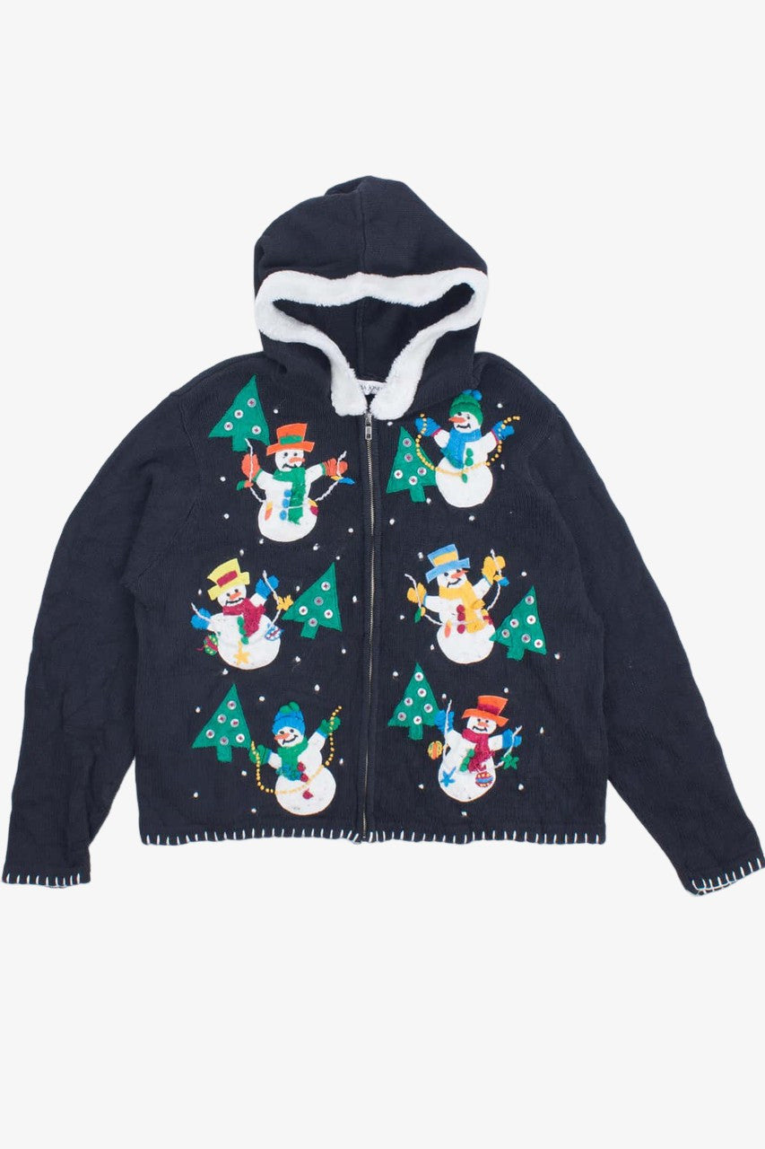 Black Ugly Christmas Cardigan 53653