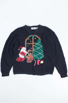 Black Ugly Christmas Pullover 53657