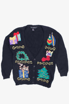 Black Ugly Christmas Cardigan 53660