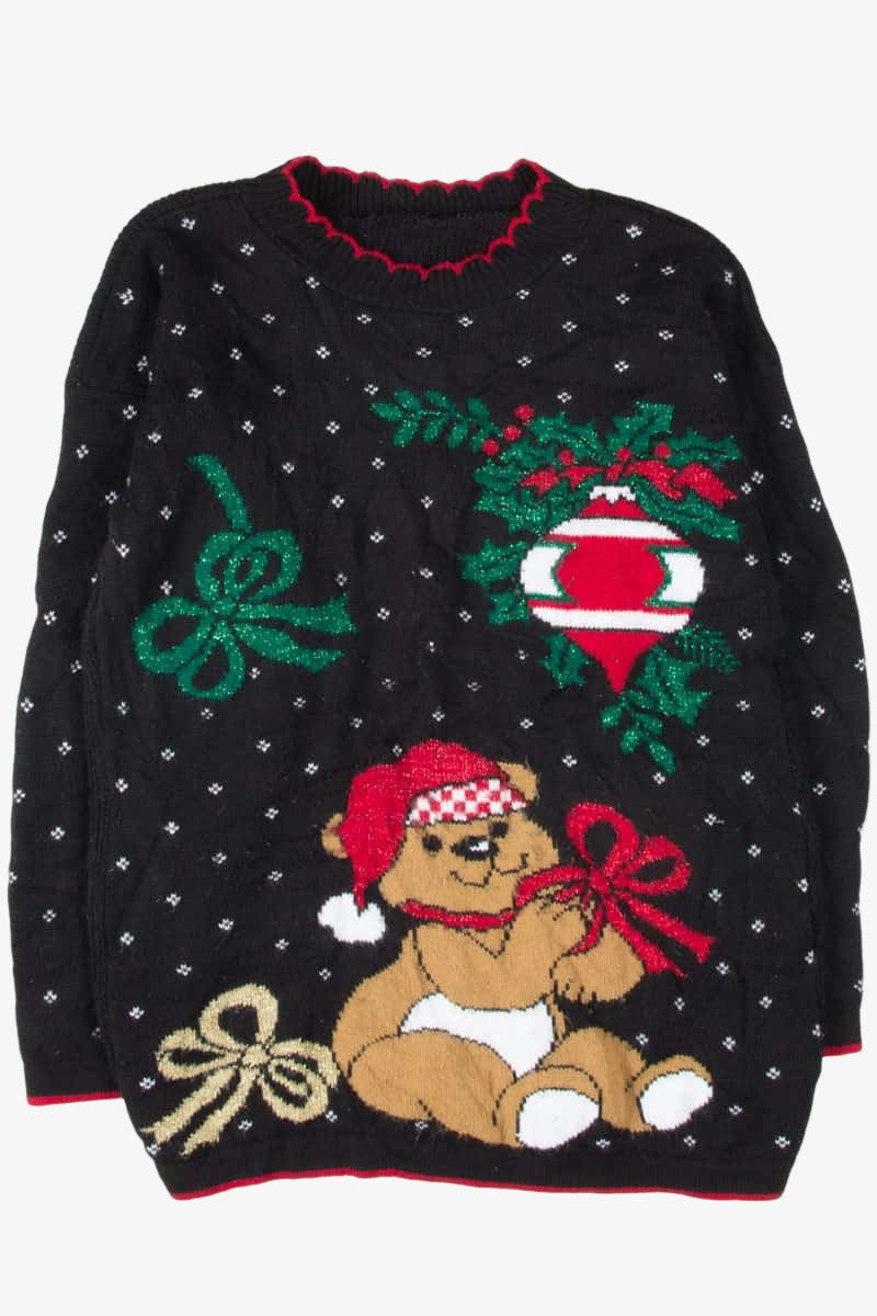Black Ugly Christmas Pullover 53695