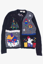 Black Ugly Christmas Cardigan 53721