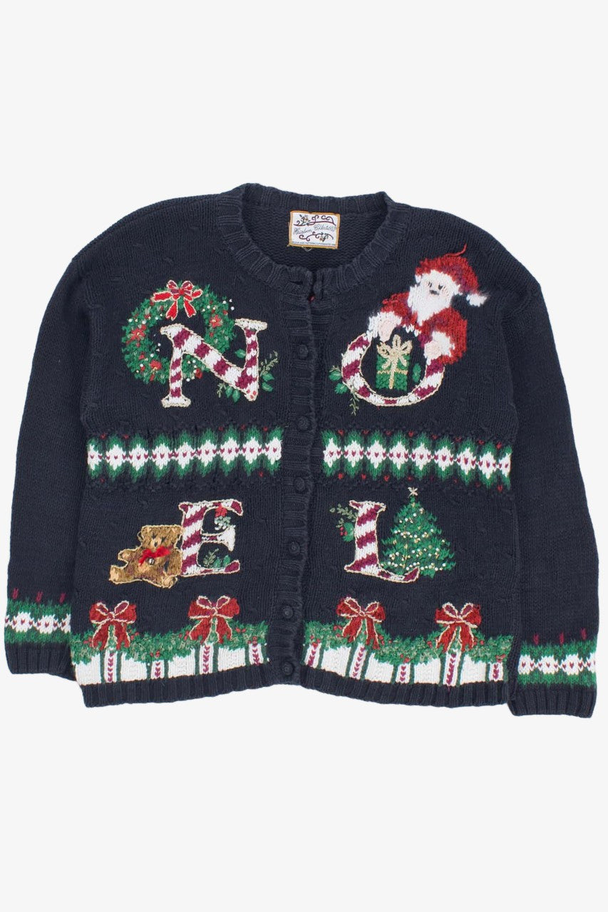 Black Ugly Christmas Cardigan 53727