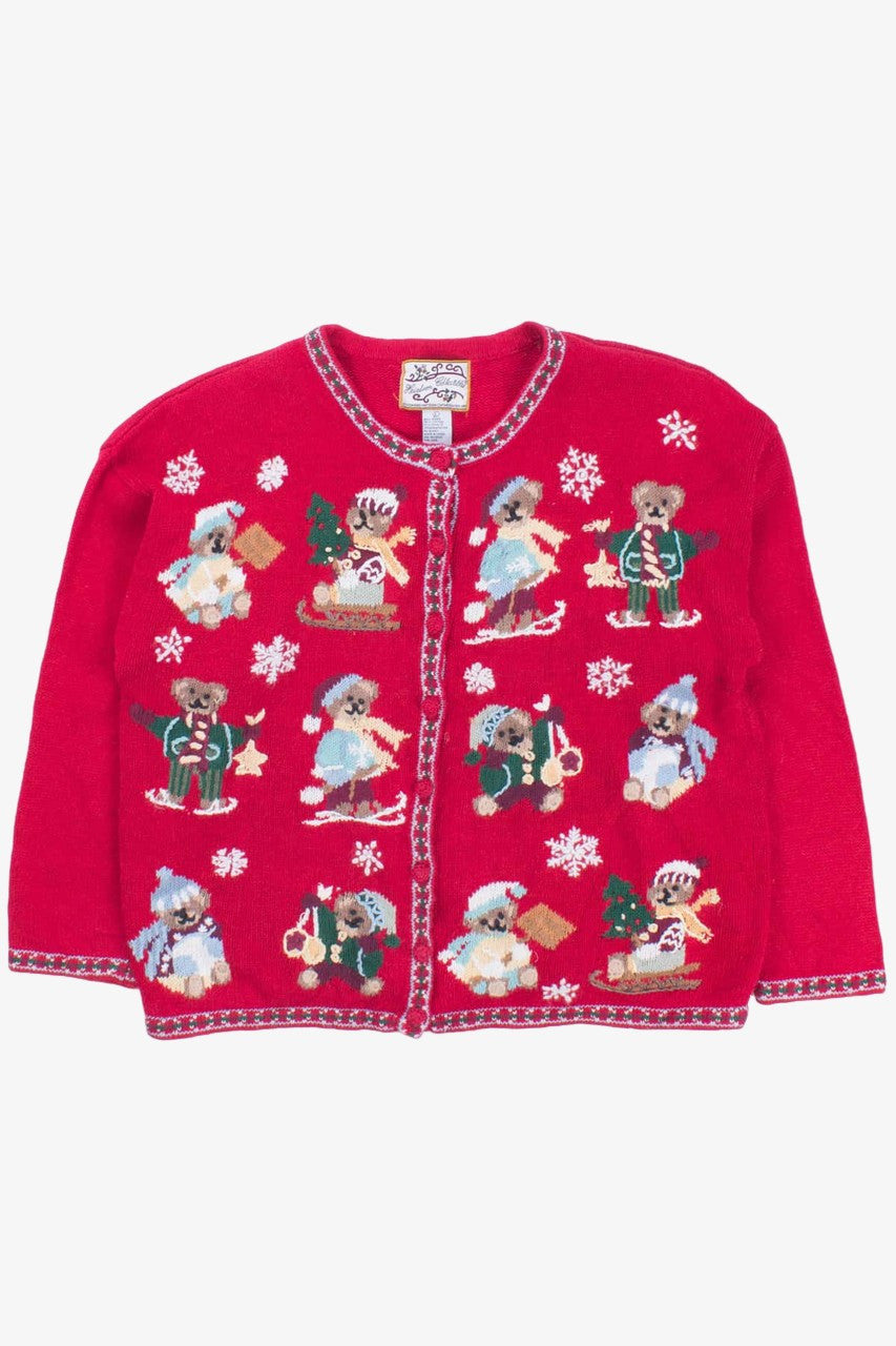Red Ugly Christmas Cardigan 53742