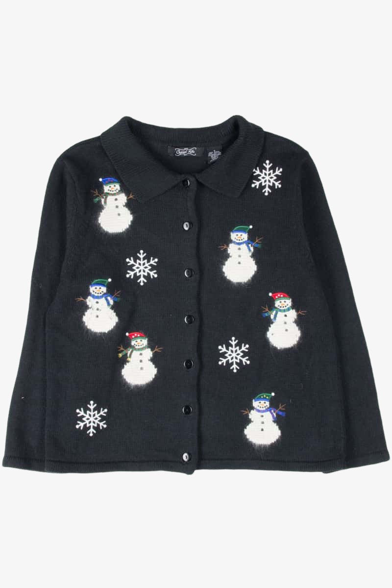 Black Ugly Christmas Cardigan 53753