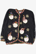 Black Ugly Christmas Cardigan 53764