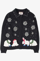 Black Ugly Christmas Cardigan 53769