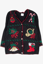 Black Ugly Christmas Cardigan 53772