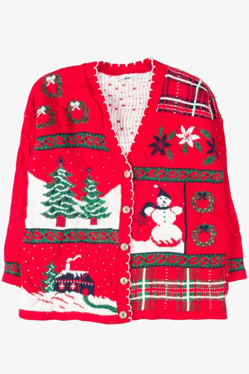 Red Ugly Christmas Cardigan 53833