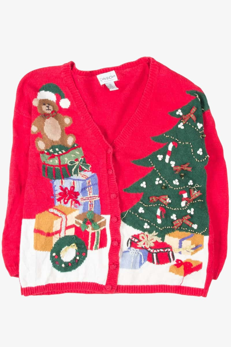 Red Ugly Christmas Cardigan 53838