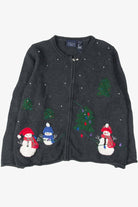 Black Ugly Christmas Cardigan 53841