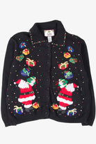 Black Ugly Christmas Cardigan 53842