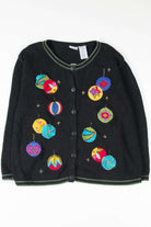Black Ugly Christmas Cardigan 53846