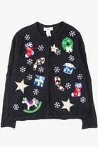 Black Ugly Christmas Cardigan 53849