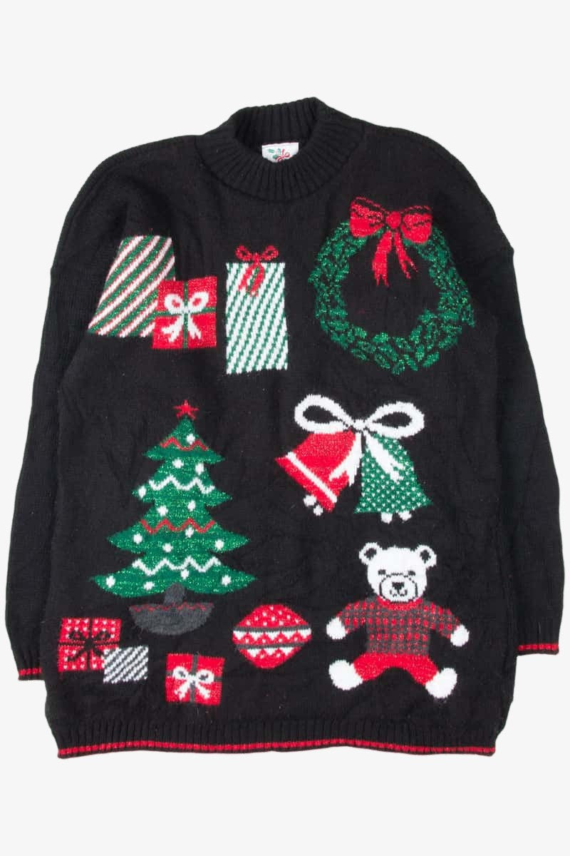 Black Ugly Christmas Pullover 53854