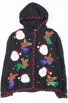 Black Ugly Christmas Cardigan 53883