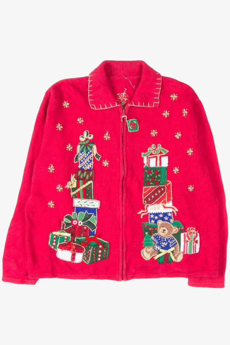 Red Ugly Christmas Cardigan 53886