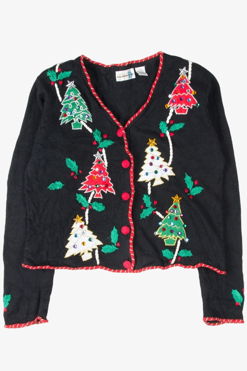 Black Ugly Christmas Cardigan 53946