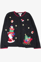 Black Ugly Christmas Cardigan 53948