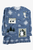 Blue Ugly Christmas Pullover 54013
