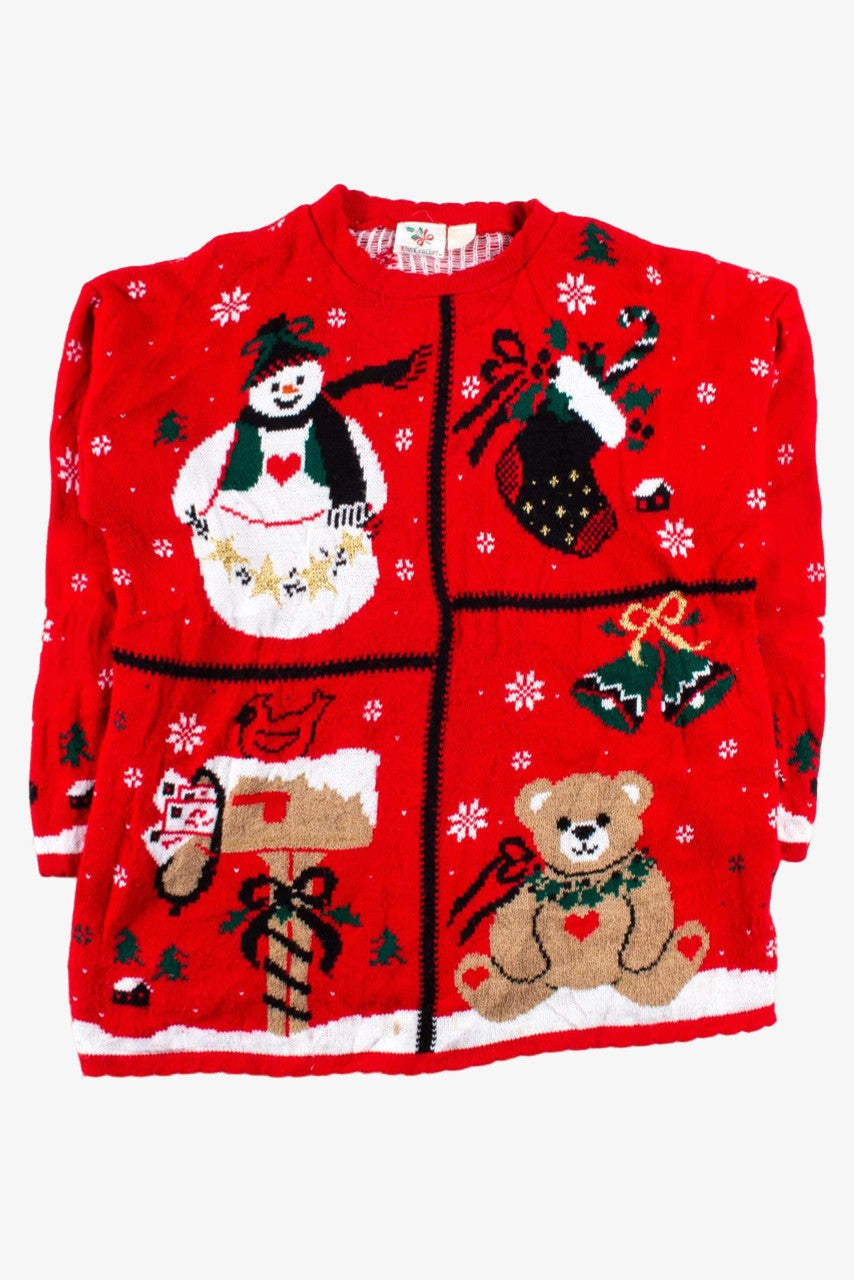 Red Ugly Christmas Pullover 54015