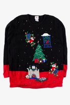 Black Ugly Christmas Pullover 54018