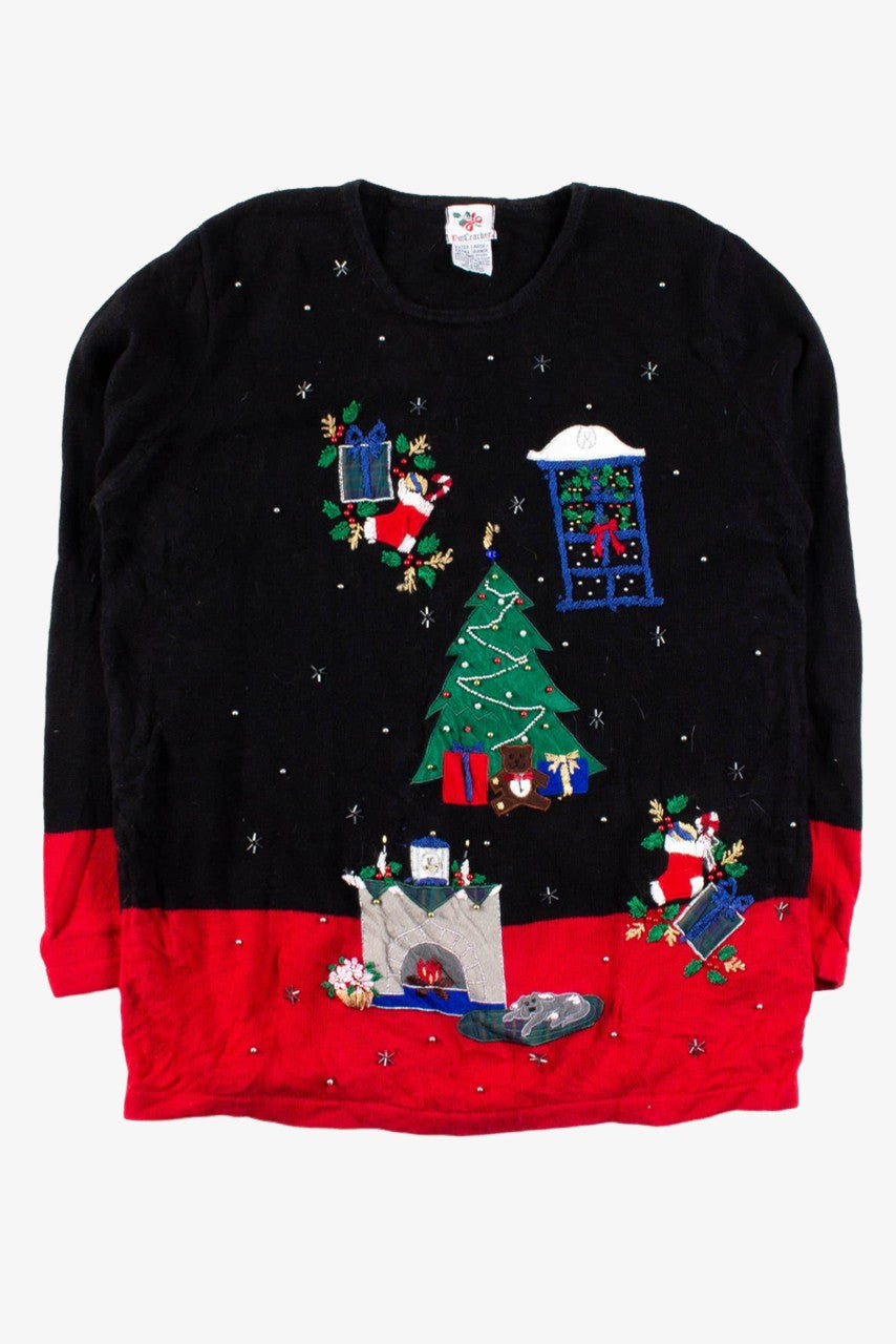 Black Ugly Christmas Pullover 54018