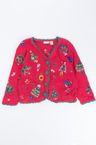 Red Ugly Christmas Cardigan 54050