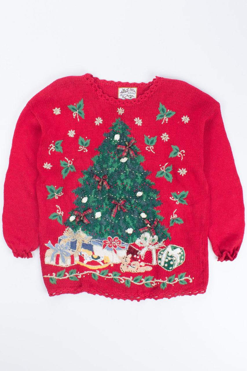 Red Ugly Christmas Pullover 54064