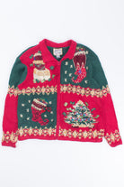 Red Ugly Christmas Cardigan 54070