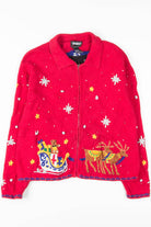 Red Ugly Christmas Cardigan 54075