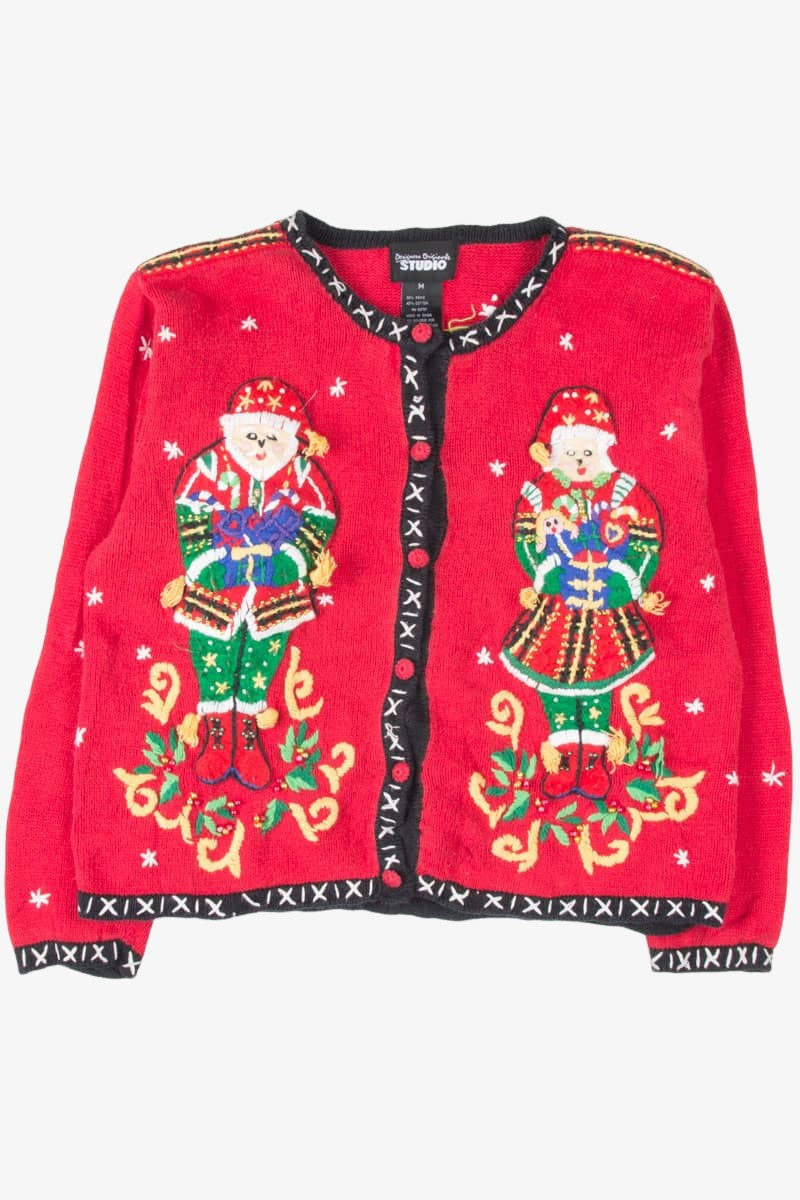 Red Ugly Christmas Cardigan 54076