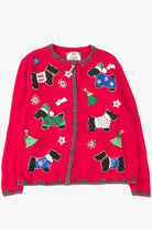 Red Ugly Christmas Cardigan 54080