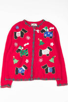 Red Ugly Christmas Cardigan 54081