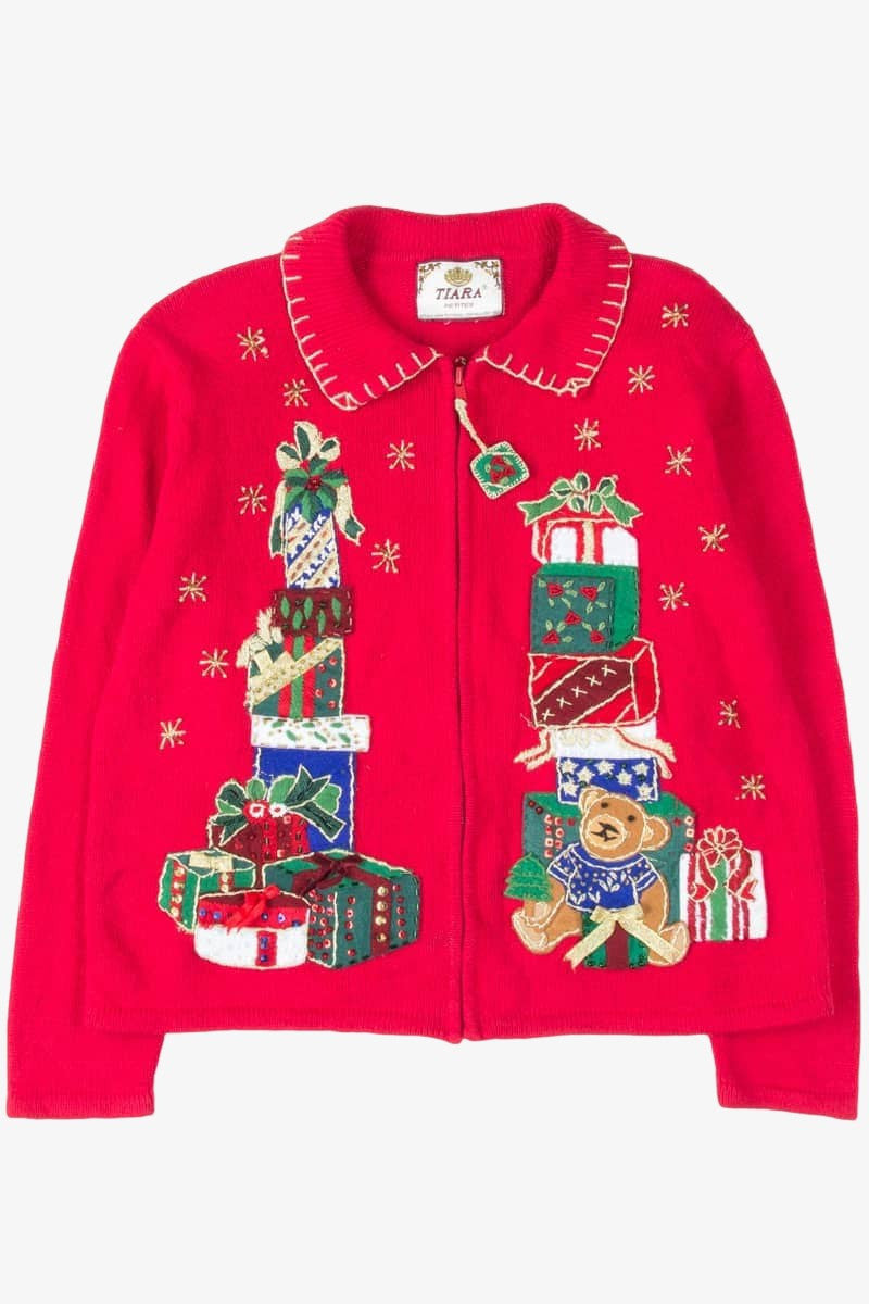 Red Ugly Christmas Cardigan 54084