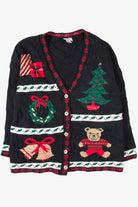 Black Ugly Christmas Cardigan 54087