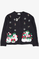 Black Ugly Christmas Cardigan 54094