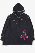 Black Ugly Christmas Cardigan 54099