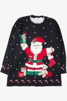 Black Ugly Christmas Pullover 54100