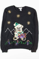 Black Ugly Christmas Pullover 54104