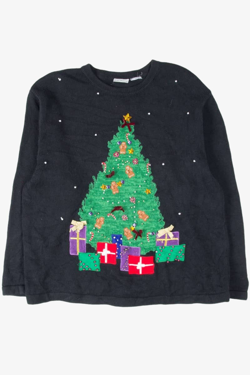 Black Ugly Christmas Pullover 54108
