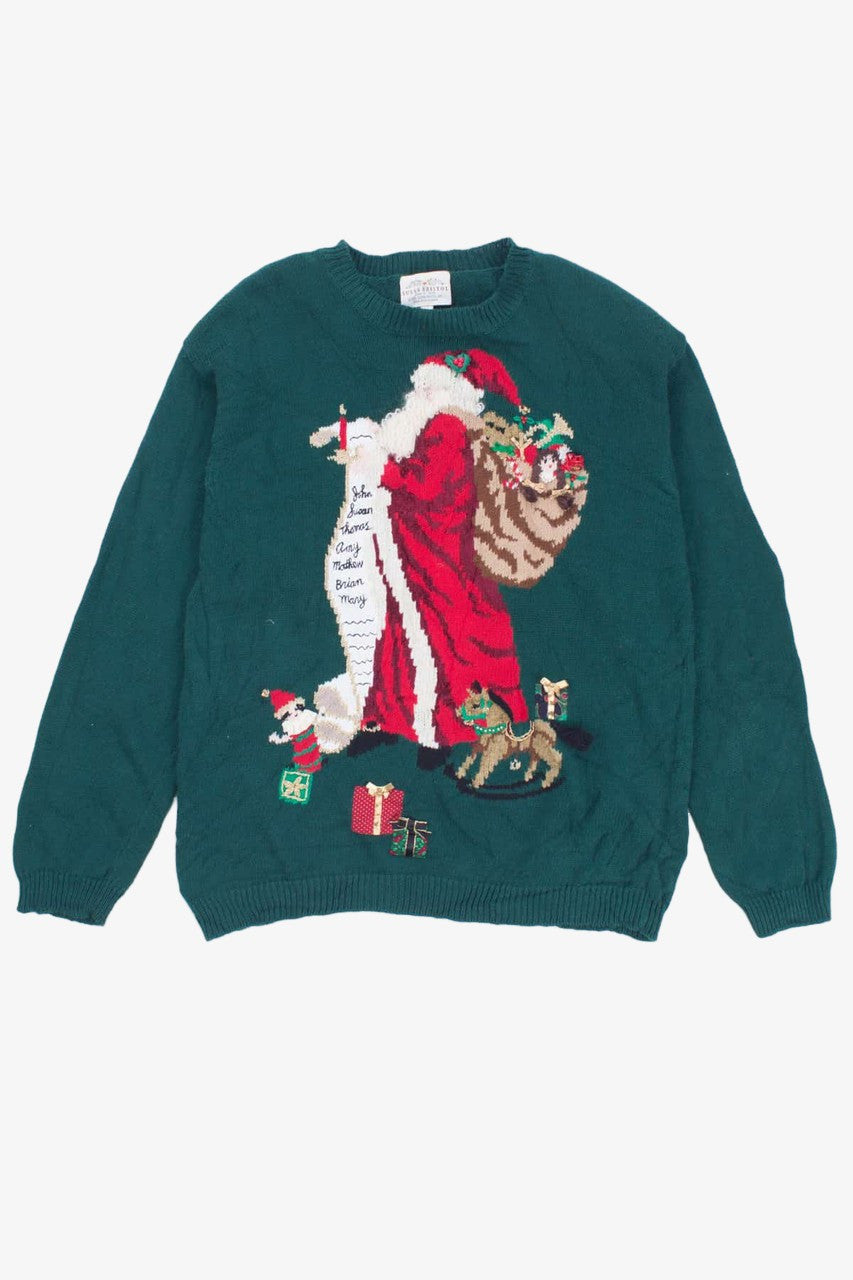 Green Ugly Christmas Pullover 54129