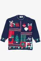 Blue Ugly Christmas Pullover 54133