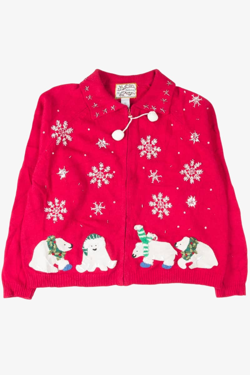 Red Ugly Christmas Cardigan 54164