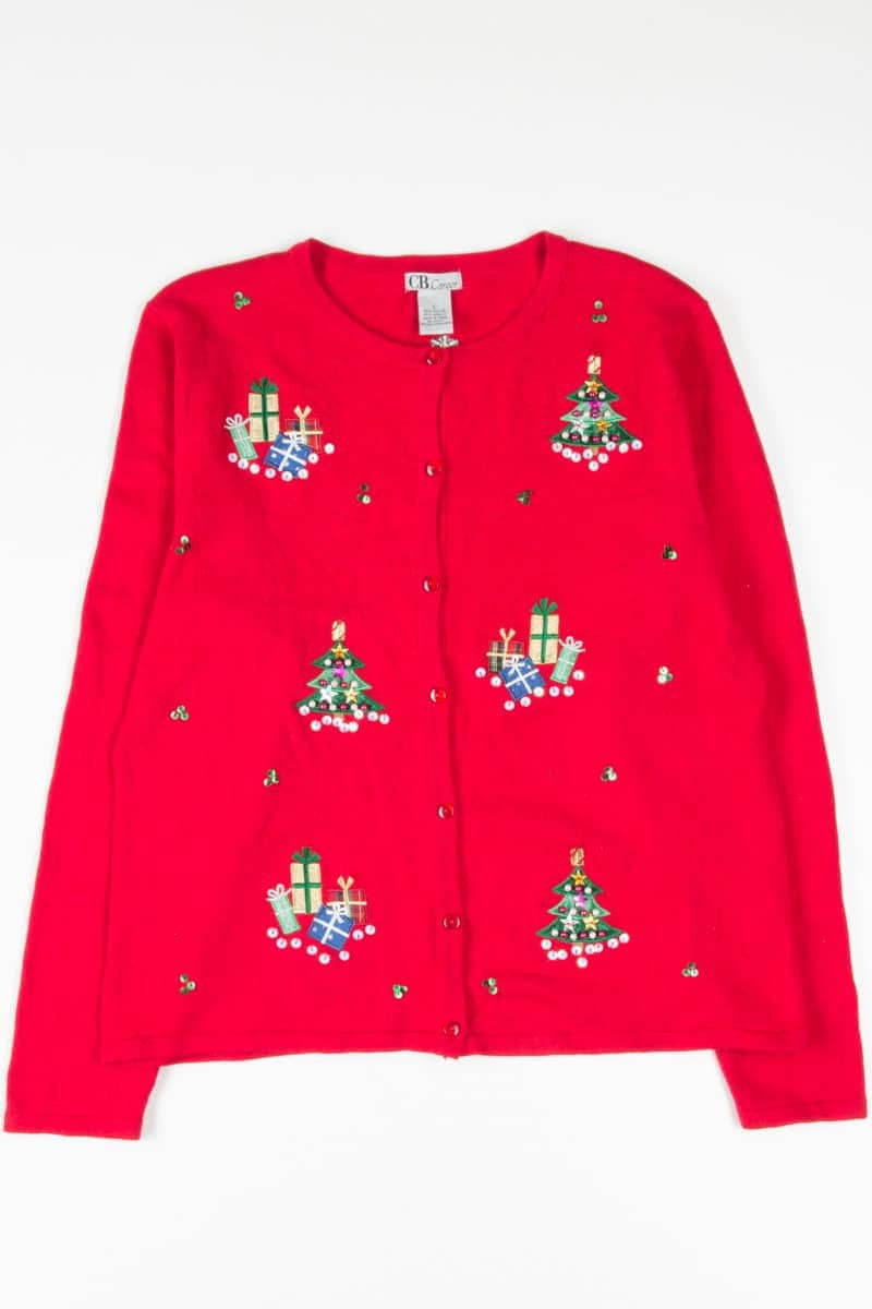 Red Ugly Christmas Cardigan 54166