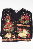 Black Ugly Christmas Cardigan 54182