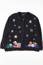 Black Ugly Christmas Cardigan 54183