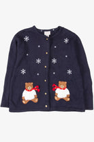 Blue Ugly Christmas Cardigan 54184